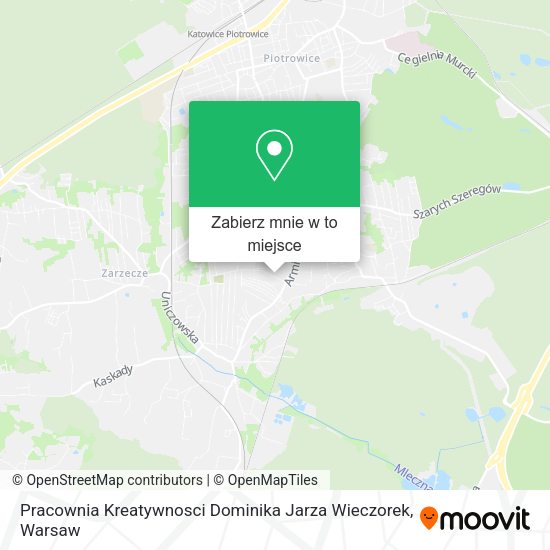 Mapa Pracownia Kreatywnosci Dominika Jarza Wieczorek