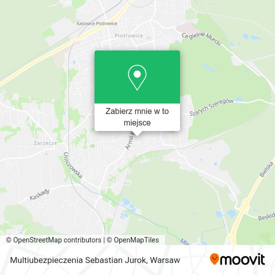 Mapa Multiubezpieczenia Sebastian Jurok