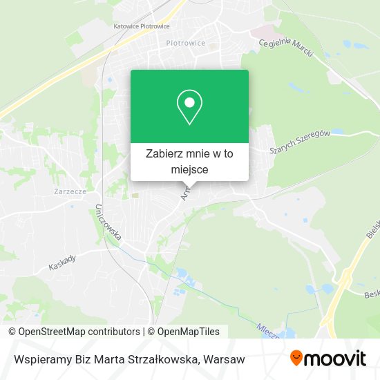 Mapa Wspieramy Biz Marta Strzałkowska