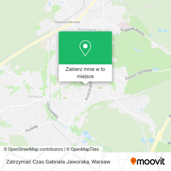 Mapa Zatrzymać Czas Gabriela Jaworska