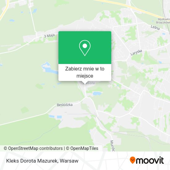 Mapa Kleks Dorota Mazurek