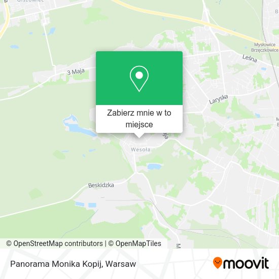 Mapa Panorama Monika Kopij