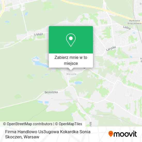 Mapa Firma Handlowo Us3ugowa Kokardka Sonia Skoczen