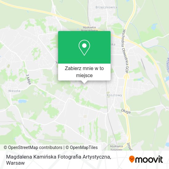 Mapa Magdalena Kamińska Fotografia Artystyczna