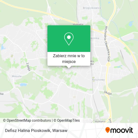 Mapa Defisz Halina Pioskowik