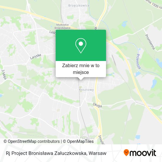 Mapa Rj Project Bronisława Załuczkowska