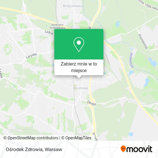 Mapa Ośrodek Zdrowia