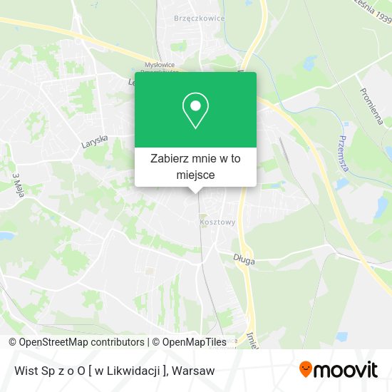 Mapa Wist Sp z o O [ w Likwidacji ]