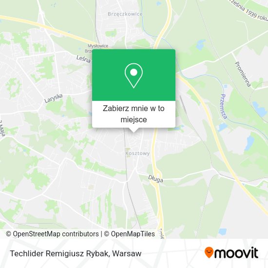 Mapa Techlider Remigiusz Rybak