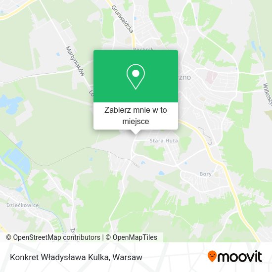 Mapa Konkret Władysława Kulka