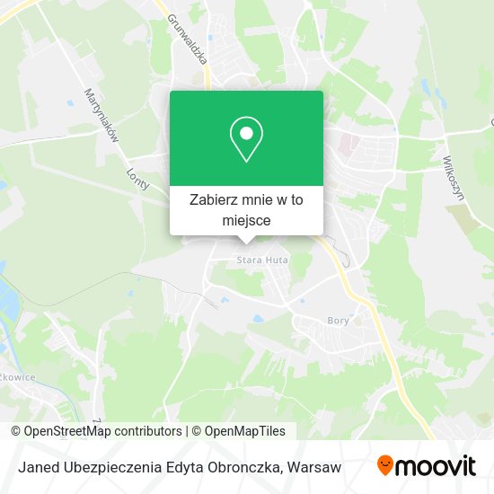 Mapa Janed Ubezpieczenia Edyta Obronczka