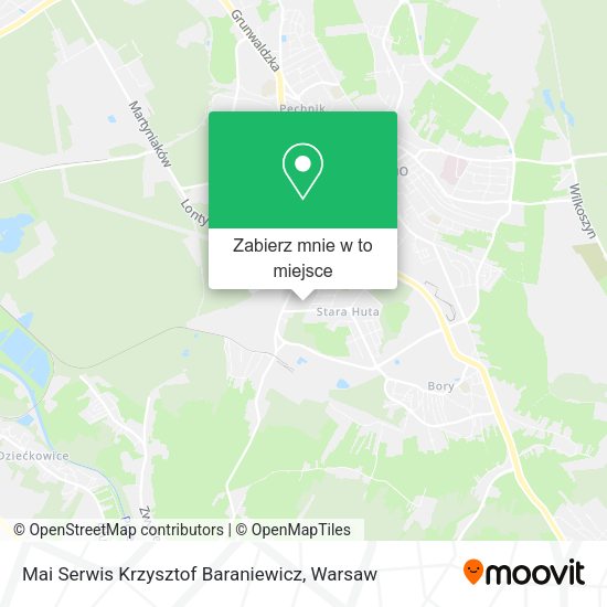 Mapa Mai Serwis Krzysztof Baraniewicz