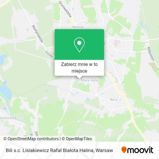 Mapa Bili s.c. Lisiakiewicz Rafał Białota Halina