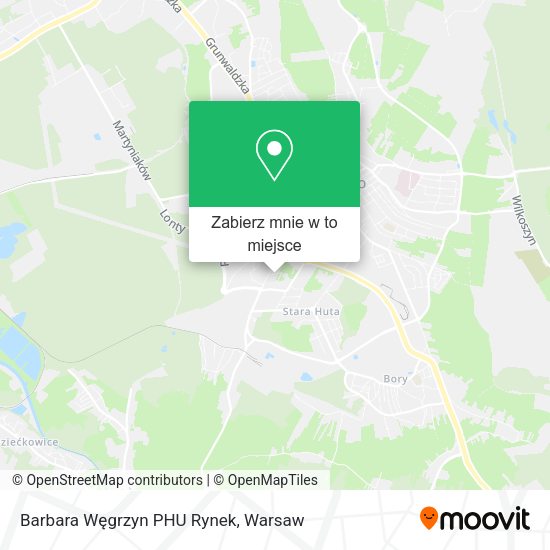 Mapa Barbara Węgrzyn PHU Rynek