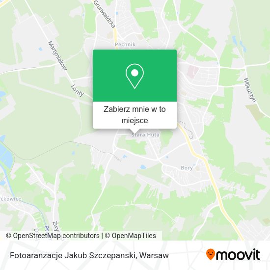 Mapa Fotoaranzacje Jakub Szczepanski