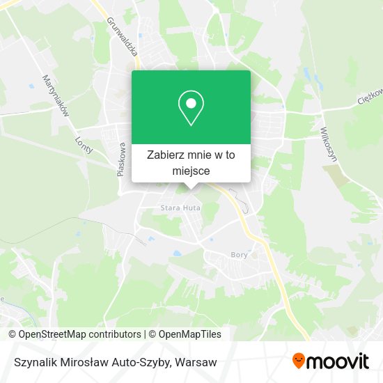 Mapa Szynalik Mirosław Auto-Szyby