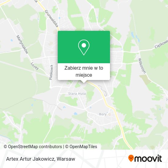 Mapa Artex Artur Jakowicz