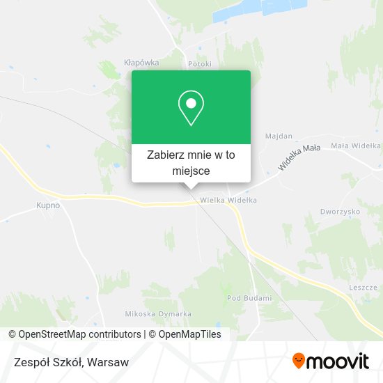 Mapa Zespół Szkół