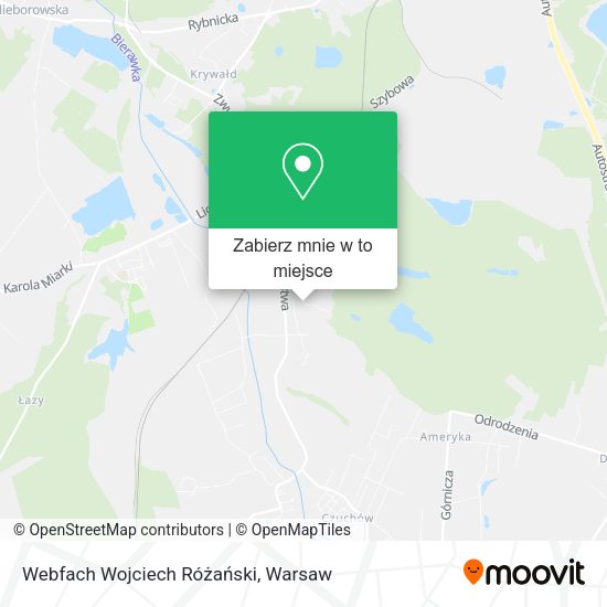 Mapa Webfach Wojciech Różański