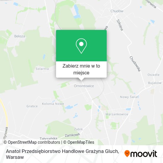 Mapa Anatol Przedsiębiorstwo Handlowe Grażyna Gluch