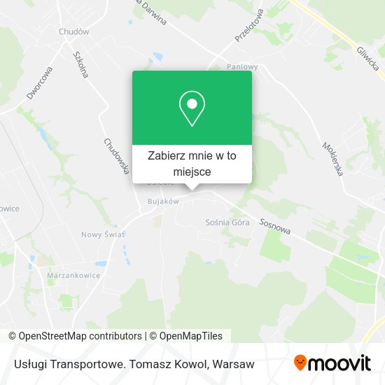 Mapa Usługi Transportowe. Tomasz Kowol