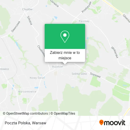 Mapa Poczta Polska