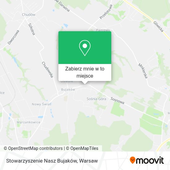 Mapa Stowarzyszenie Nasz Bujaków