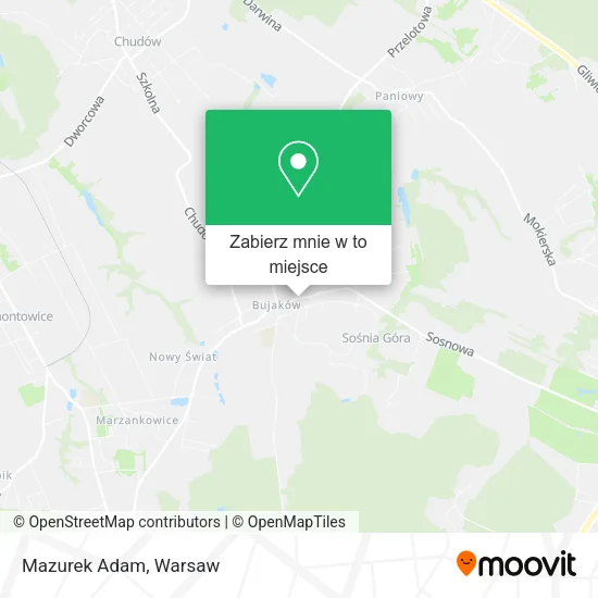 Mapa Mazurek Adam