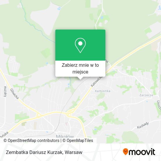 Mapa Zembatka Dariusz Kurzak