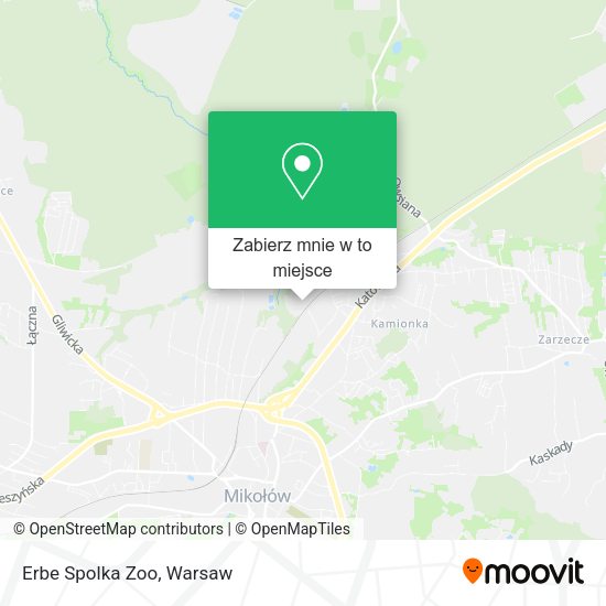 Mapa Erbe Spolka Zoo