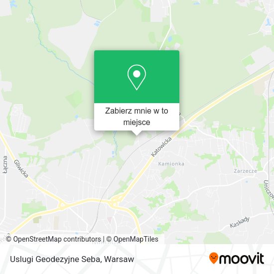 Mapa Uslugi Geodezyjne Seba