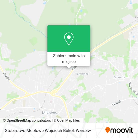 Mapa Stolarstwo Meblowe Wojciech Bukol