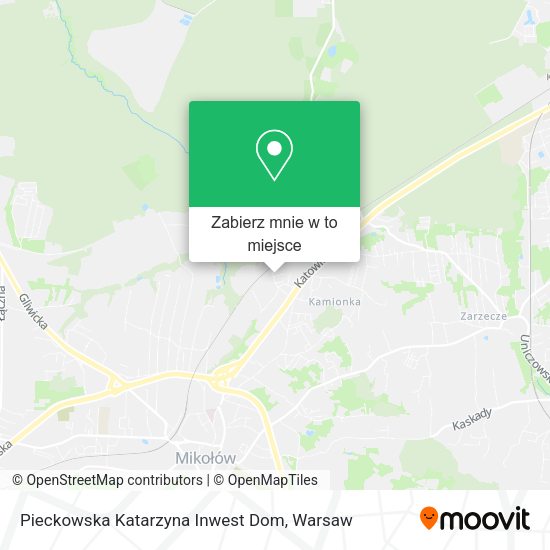 Mapa Pieckowska Katarzyna Inwest Dom