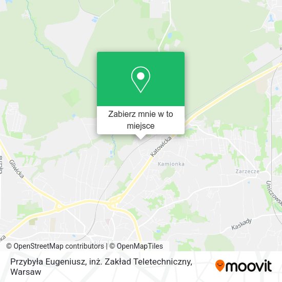 Mapa Przybyła Eugeniusz, inż. Zakład Teletechniczny