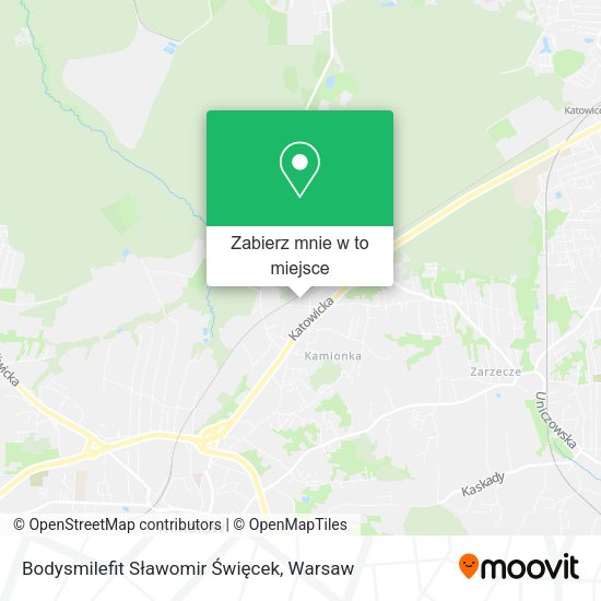 Mapa Bodysmilefit Sławomir Święcek