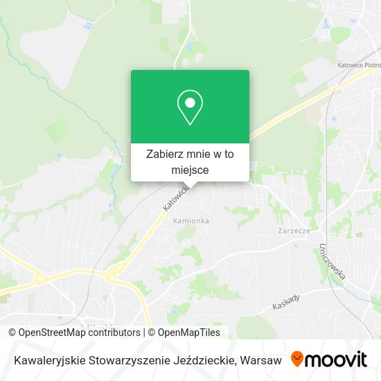 Mapa Kawaleryjskie Stowarzyszenie Jeździeckie