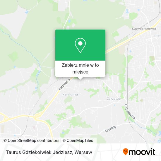 Mapa Taurus Gdziekolwiek Jedziesz