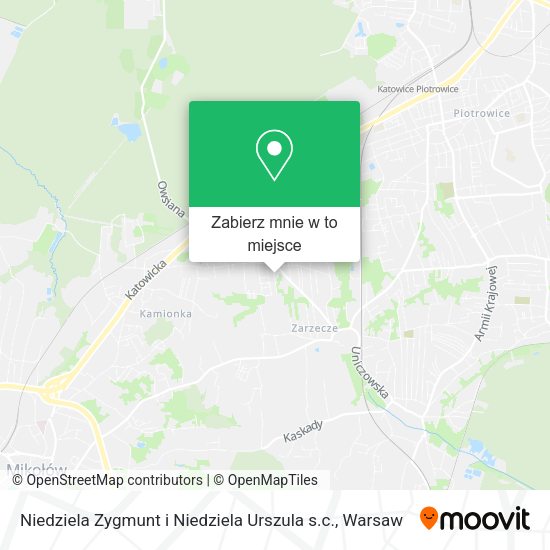 Mapa Niedziela Zygmunt i Niedziela Urszula s.c.