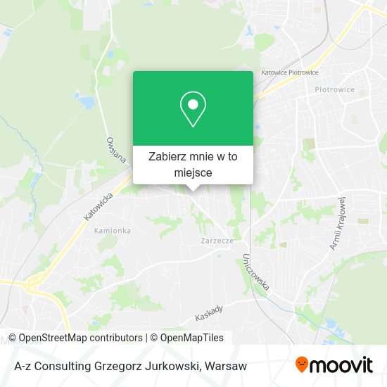 Mapa A-z Consulting Grzegorz Jurkowski