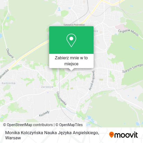 Mapa Monika Kolczyńska Nauka Języka Angielskiego