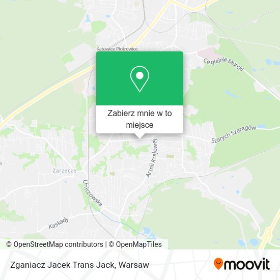 Mapa Zganiacz Jacek Trans Jack