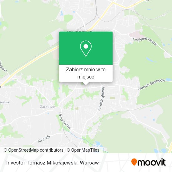 Mapa Investor Tomasz Mikołajewski