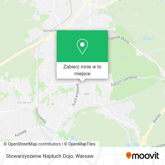 Mapa Stowarzyszenie Najduch Dojo