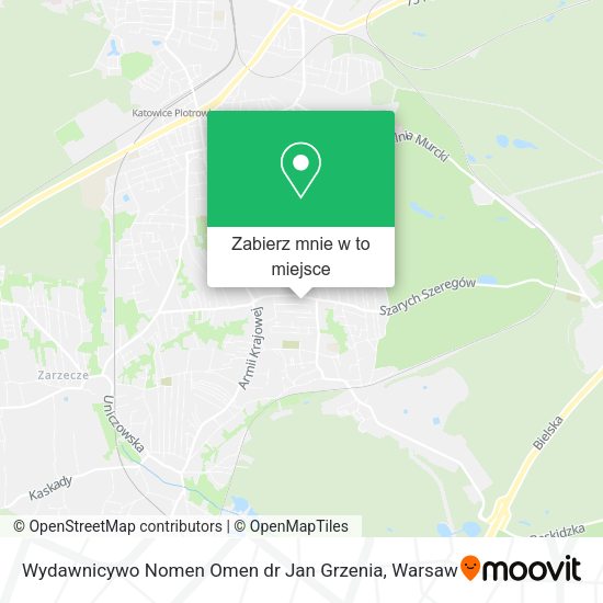 Mapa Wydawnicywo Nomen Omen dr Jan Grzenia