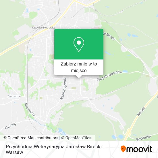 Mapa Przychodnia Weterynaryjna Jarosław Birecki