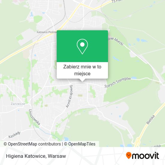 Mapa Higiena Katowice