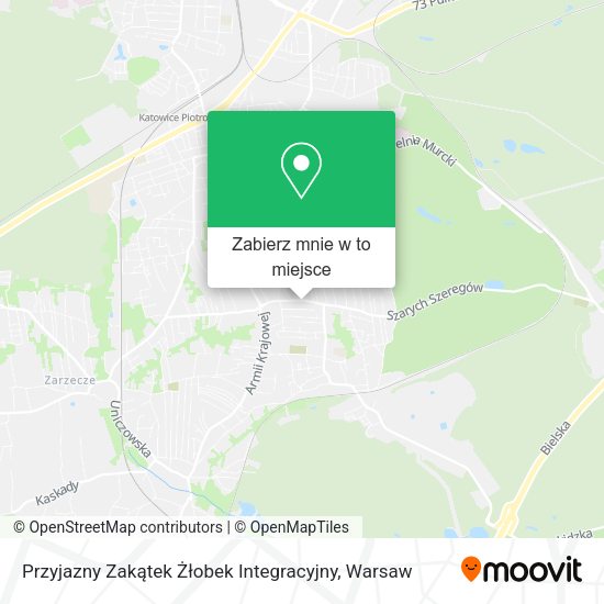 Mapa Przyjazny Zakątek Żłobek Integracyjny