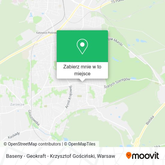 Mapa Baseny - Geokraft - Krzysztof Gościński