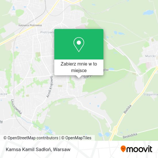 Mapa Kamsa Kamil Sadłoń