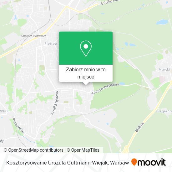 Mapa Kosztorysowanie Urszula Guttmann-Wiejak